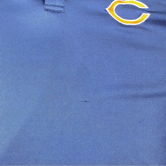 Chicago Bears Polo Shirt Mens 3XL Blue NFL Fanatics Short Sleeve Collar Logo - Picture 9 of 14